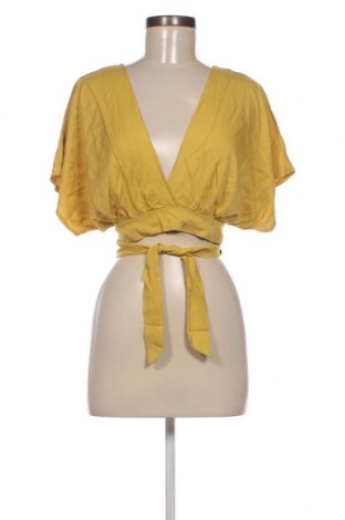 Дамска блуза Sassy Classy, Размер M, Цвят Жълт, Цена 29,42 лв.