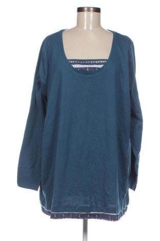 Дамска блуза Sheego, Размер 3XL, Цвят Син, Цена 20,40 лв.