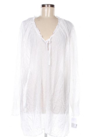 Дамска блуза Sheego, Размер 4XL, Цвят Бял, Цена 20,40 лв.