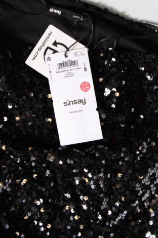 Damen Shirt Sinsay, Größe S, Farbe Schwarz, Preis 8,08 €