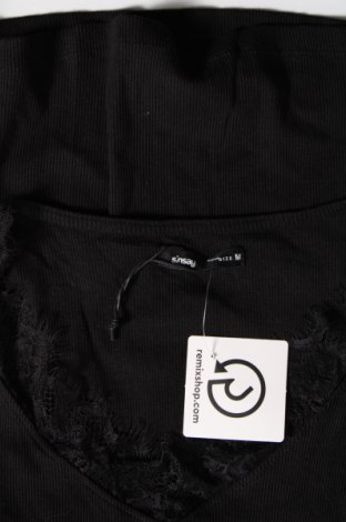 Γυναικεία μπλούζα Sinsay, Μέγεθος M, Χρώμα Μαύρο, Τιμή 9,72 €