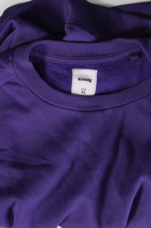 Дамска блуза Sinsay, Размер XL, Цвят Лилав, Цена 7,60 лв.