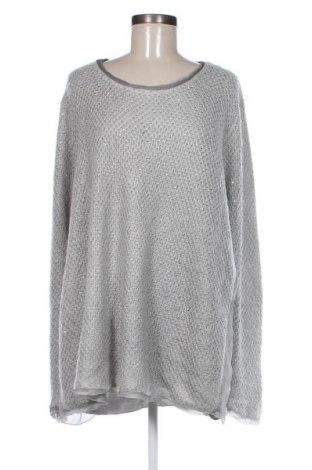 Damen Shirt Smile, Größe 3XL, Farbe Grau, Preis 10,02 €