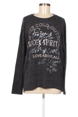 Γυναικεία μπλούζα Soccx, Μέγεθος M, Χρώμα Γκρί, Τιμή 9,80 €