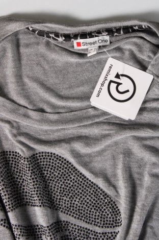 Γυναικεία μπλούζα Street One, Μέγεθος L, Χρώμα Γκρί, Τιμή 21,03 €