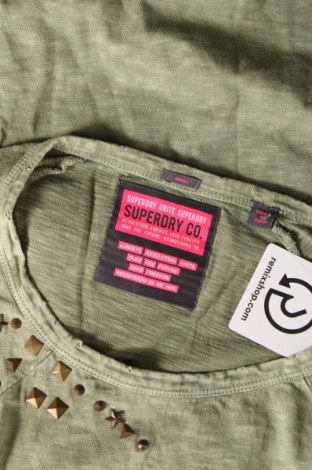 Bluzka damska Superdry, Rozmiar S, Kolor Zielony, Cena 67,41 zł