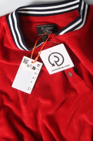 Дамска блуза Superdry, Размер L, Цвят Червен, Цена 28,00 лв.