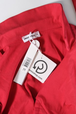 Γυναικεία μπλούζα Tally Weijl, Μέγεθος XS, Χρώμα Κόκκινο, Τιμή 15,98 €