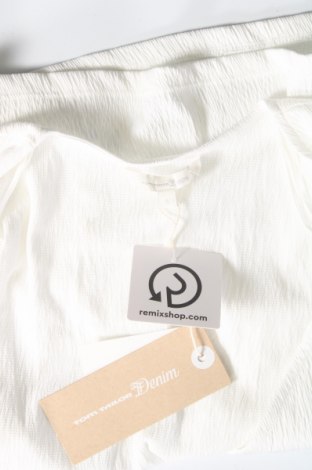 Γυναικεία μπλούζα Tom Tailor, Μέγεθος S, Χρώμα Λευκό, Τιμή 7,94 €