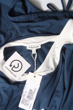 Γυναικεία μπλούζα Tom Tailor, Μέγεθος S, Χρώμα Μπλέ, Τιμή 7,94 €