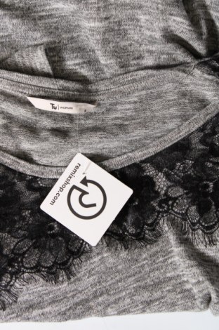 Γυναικεία μπλούζα Tu, Μέγεθος XL, Χρώμα Γκρί, Τιμή 9,74 €