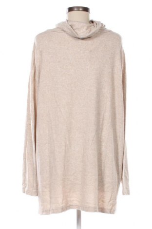 Damen Shirt Ulla Popken, Größe XXL, Farbe Beige, Preis 17,75 €