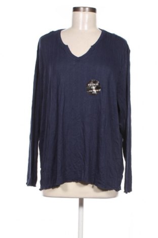 Γυναικεία μπλούζα VRS, Μέγεθος 4XL, Χρώμα Μπλέ, Τιμή 19,18 €