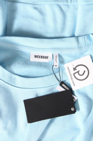 Bluză de femei Weekday, Mărime 3XL, Culoare Albastru, Preț 39,34 Lei
