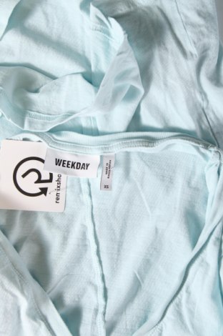 Γυναικεία μπλούζα Weekday, Μέγεθος XS, Χρώμα Μπλέ, Τιμή 7,19 €
