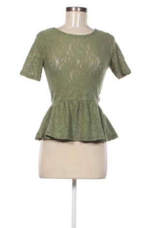 Дамска блуза Wow, Размер S, Цвят Зелен, Цена 11,40 лв.