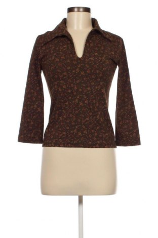 Дамска блуза Zara, Размер L, Цвят Кафяв, Цена 14,85 лв.