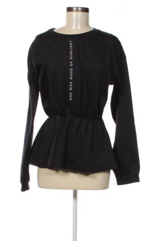 Дамска блуза Zara, Размер M, Цвят Черен, Цена 37,15 лв.
