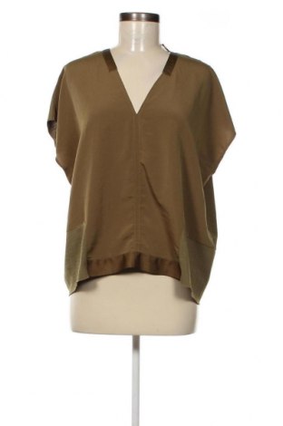 Дамска блуза Zara, Размер L, Цвят Зелен, Цена 19,87 лв.