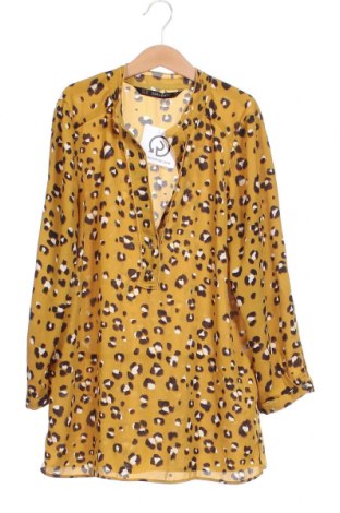 Дамска блуза Zara, Размер XS, Цвят Жълт, Цена 9,99 лв.