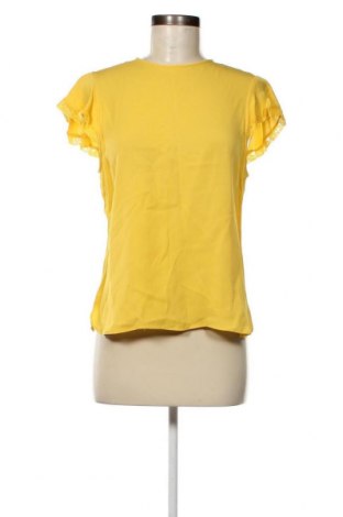 Дамска блуза Zara, Размер M, Цвят Жълт, Цена 11,99 лв.