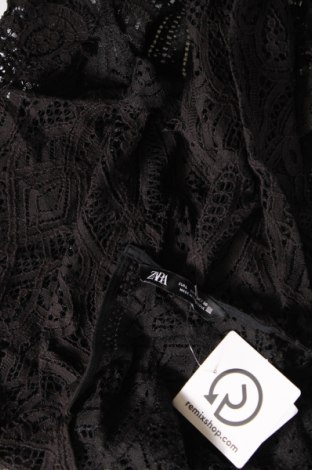Γυναικεία μπλούζα Zara, Μέγεθος L, Χρώμα Μαύρο, Τιμή 16,70 €