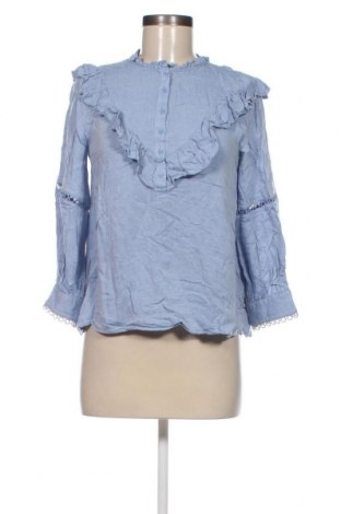 Bluză de femei Zara, Mărime S, Culoare Albastru, Preț 88,82 Lei