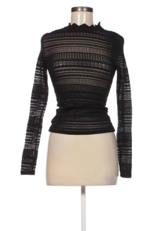 Дамска блуза Zara, Размер M, Цвят Черен, Цена 51,21 лв.
