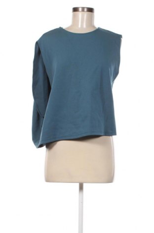 Дамска блуза Zara, Размер L, Цвят Син, Цена 11,99 лв.