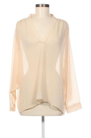Дамска блуза Zara, Размер L, Цвят Екрю, Цена 16,42 лв.