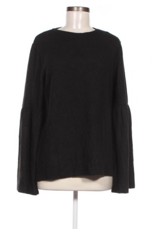Дамска блуза Zara, Размер L, Цвят Черен, Цена 27,00 лв.