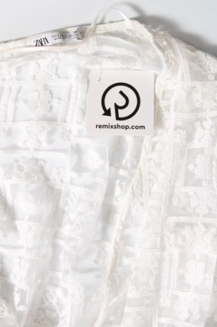 Γυναικεία μπλούζα Zara, Μέγεθος S, Χρώμα Λευκό, Τιμή 9,60 €