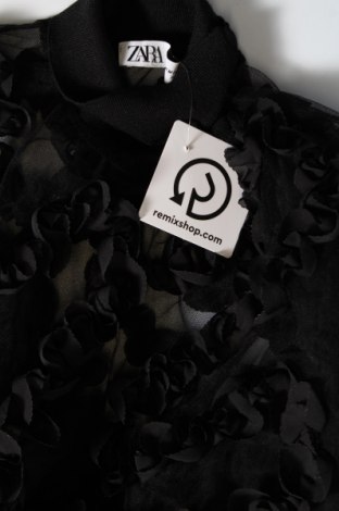 Γυναικεία μπλούζα Zara, Μέγεθος M, Χρώμα Μαύρο, Τιμή 23,09 €