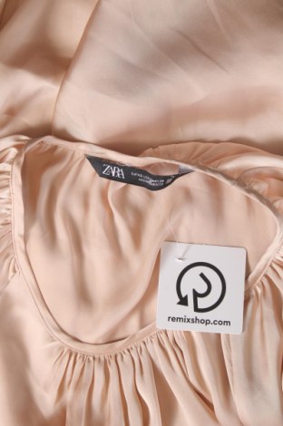 Bluză de femei Zara, Mărime XS, Culoare Bej, Preț 31,42 Lei