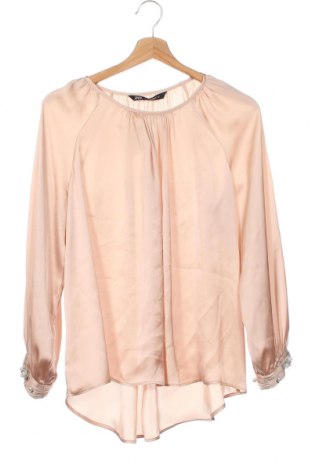 Дамска блуза Zara, Размер XS, Цвят Бежов, Цена 13,14 лв.