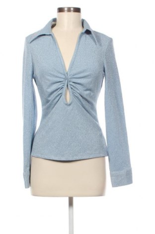 Bluză de femei Zara, Mărime M, Culoare Albastru, Preț 31,65 Lei