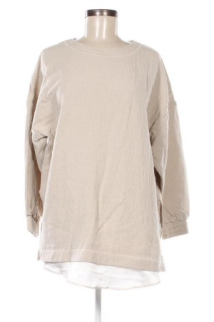 Дамска блуза Zara, Размер XS, Цвят Бежов, Цена 27,00 лв.