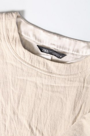 Дамска блуза Zara, Размер XS, Цвят Бежов, Цена 6,75 лв.