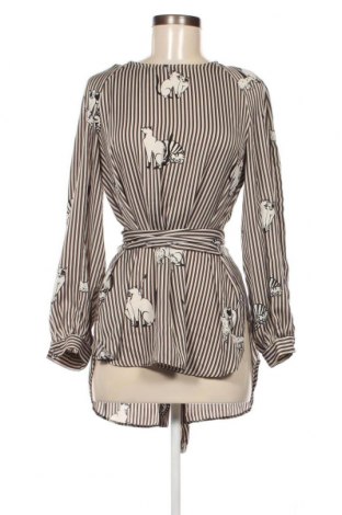 Дамска блуза Zara, Размер L, Цвят Многоцветен, Цена 40,47 лв.