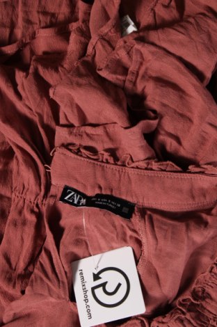 Дамска блуза Zara, Размер S, Цвят Оранжев, Цена 27,00 лв.