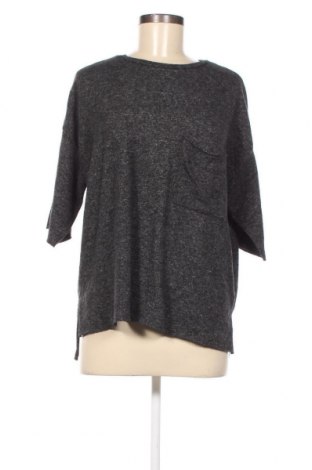 Дамска блуза Zara Trafaluc, Размер M, Цвят Сив, Цена 20,00 лв.