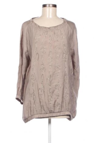 Γυναικεία μπλούζα Ze-Ze Concept, Μέγεθος XL, Χρώμα  Μπέζ, Τιμή 7,05 €
