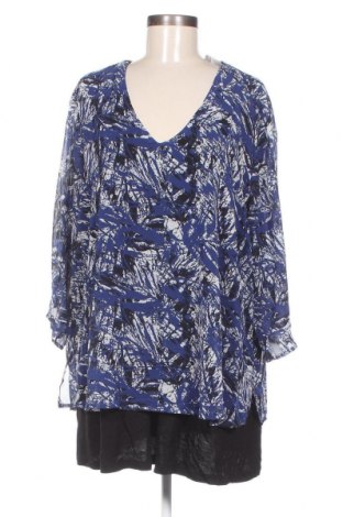 Γυναικεία μπλούζα Zizzi, Μέγεθος XL, Χρώμα Μπλέ, Τιμή 5,75 €
