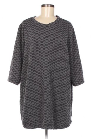 Γυναικεία μπλούζα Zizzi, Μέγεθος XL, Χρώμα Γκρί, Τιμή 6,64 €