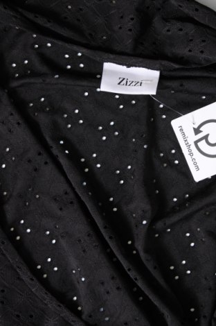 Γυναικεία μπλούζα Zizzi, Μέγεθος XL, Χρώμα Μαύρο, Τιμή 3,62 €
