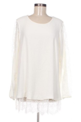 Γυναικεία μπλούζα Zizzi, Μέγεθος L, Χρώμα Λευκό, Τιμή 4,82 €