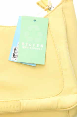 Дамска чанта Silfen, Цвят Жълт, Цена 81,00 лв.
