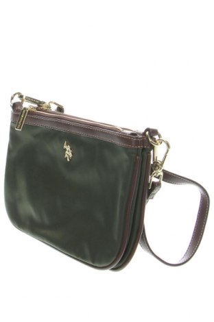 Дамска чанта U.S. Polo Assn., Цвят Зелен, Цена 45,60 лв.