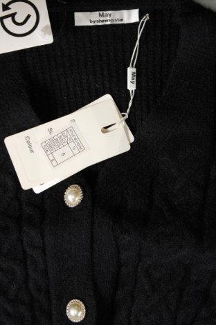 Damen Strickjacke, Größe M, Farbe Schwarz, Preis 13,45 €