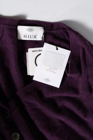 Γυναικεία ζακέτα Allude, Μέγεθος S, Χρώμα Βιολετί, Τιμή 141,50 €